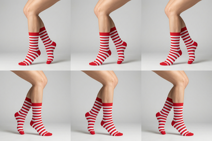 Bunte Ringelsocken 10 Farben Bio Baumwolle
