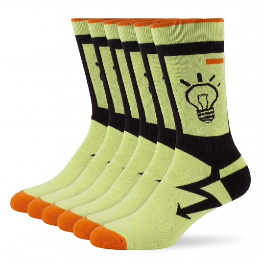 Lightbulb Sportsocke Bio-Baumwolle