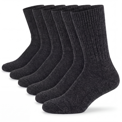 Bunte Outdoor Socken Wolle Robust