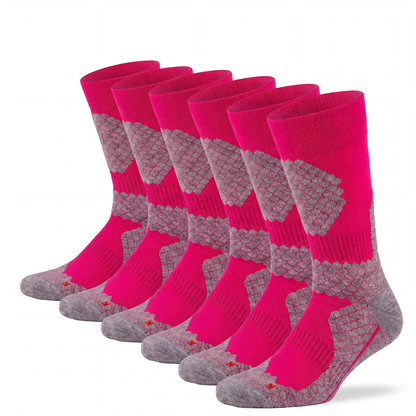 Bunte Trekking Socken All Season lang Merino