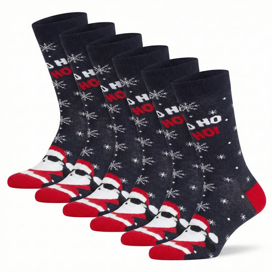 Ugly Christmas Socken "HoHoHo" Bio Baumwolle