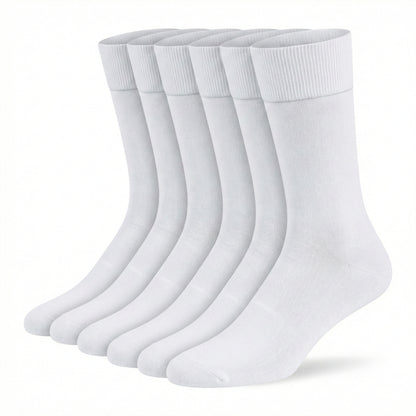 Arzt-Socken Weiss Bio Baumwolle