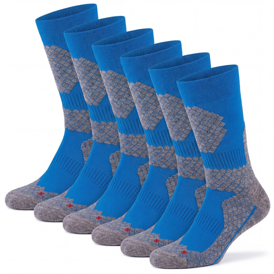 Bunte Trekking Socken All Season lang Merino