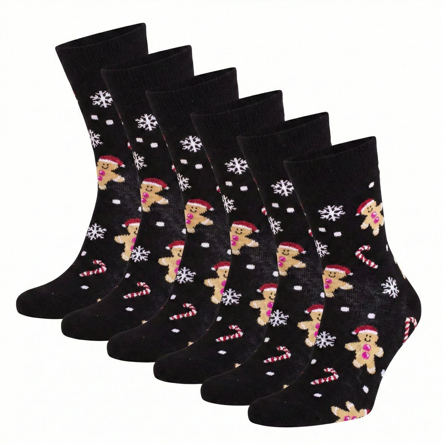 Ugly Christmas Socken "Lebkuchen Mann" Bio Baumwolle
