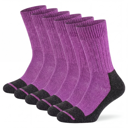 Bunte Outdoor Socken Wolle Robust