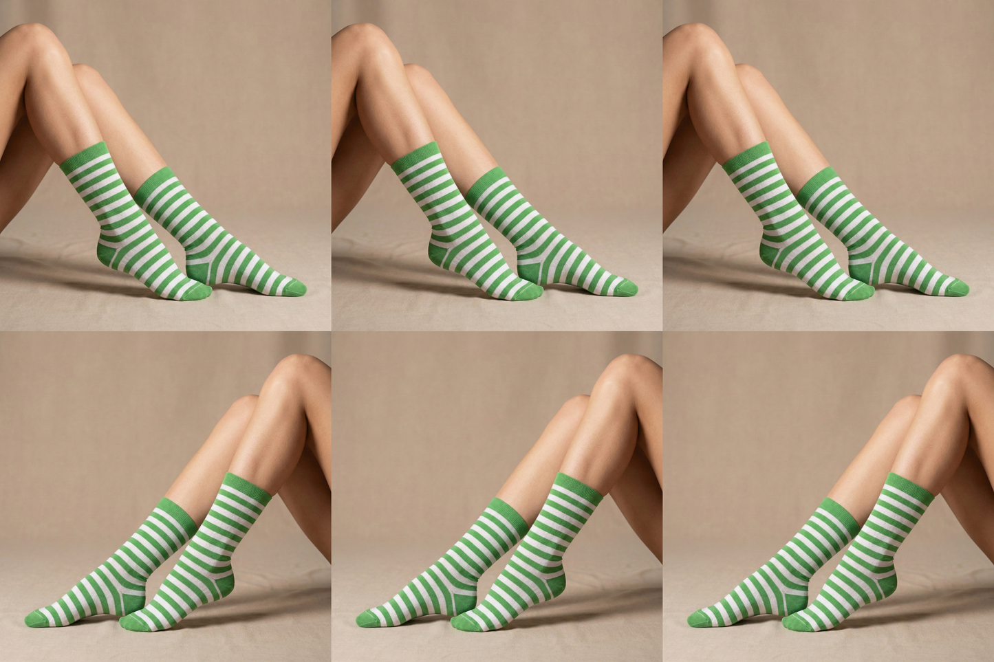 Bunte Ringelsocken 10 Farben Bio Baumwolle