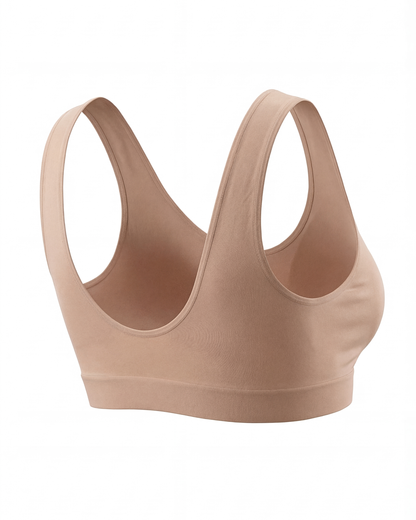 oaknox Damen Bustier nahtlos Sport-BH