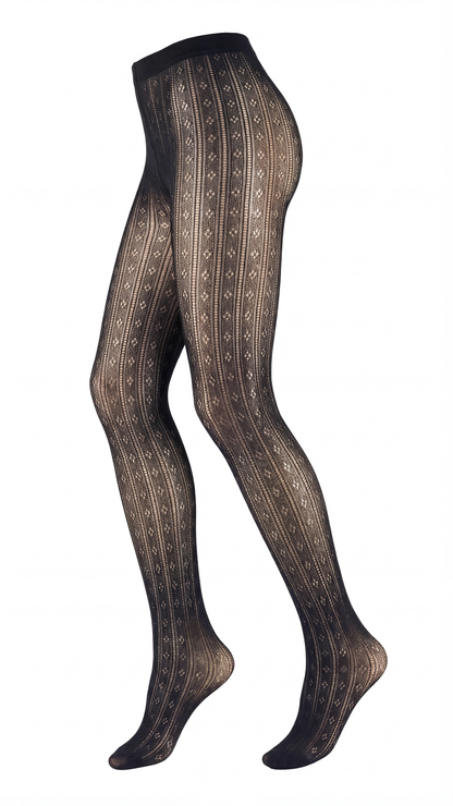 Damen Feinstrumpfhose Ajour