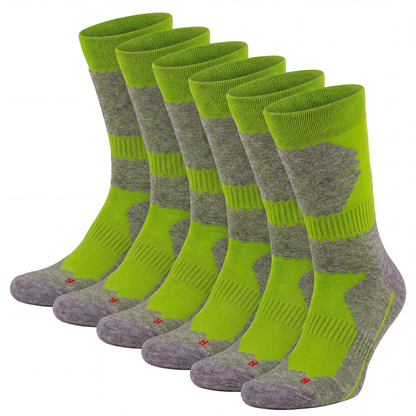 Bunte Trekking Socken All Season lang Merino