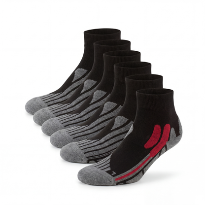 Trekking Sneaker Socken Coolmax Bio Baumwolle