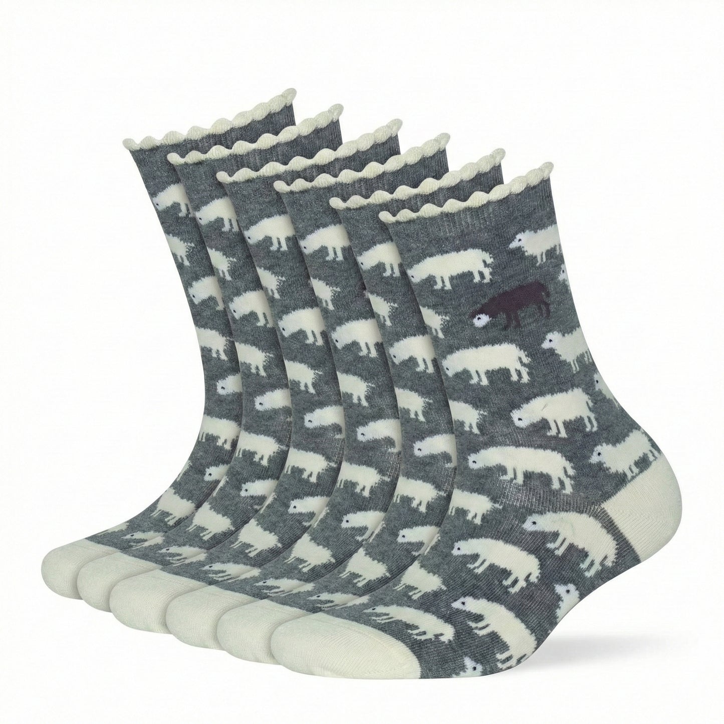 Motivsocken Schafe Bio Baumwolle