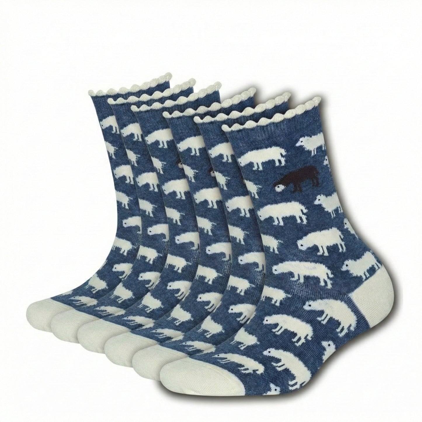 Motivsocken Schafe Bio Baumwolle