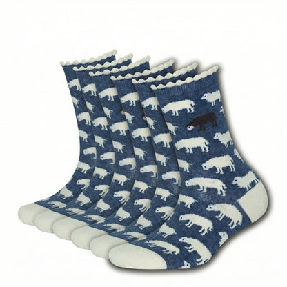 Motivsocken Schafe Bio Baumwolle