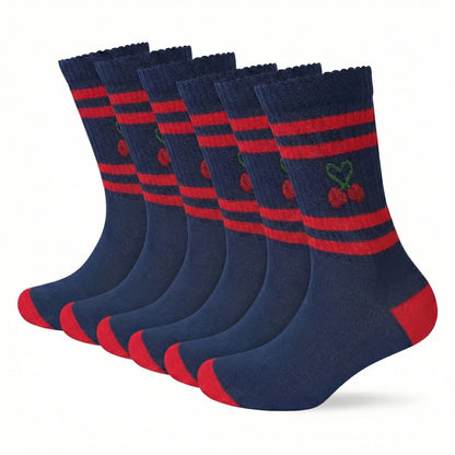 Motivsocken Cherry