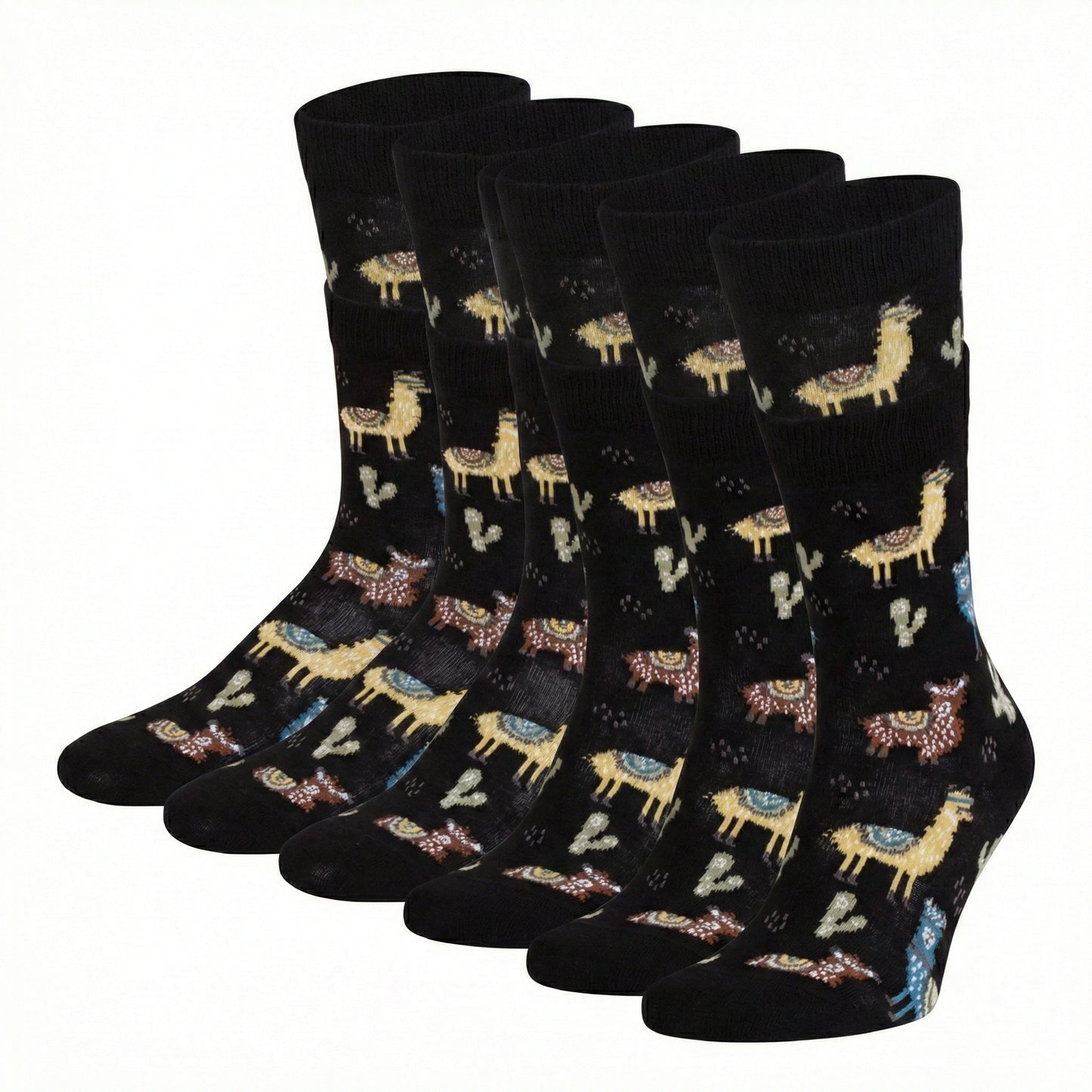 Motivsocken Lamas Bio Baumwolle