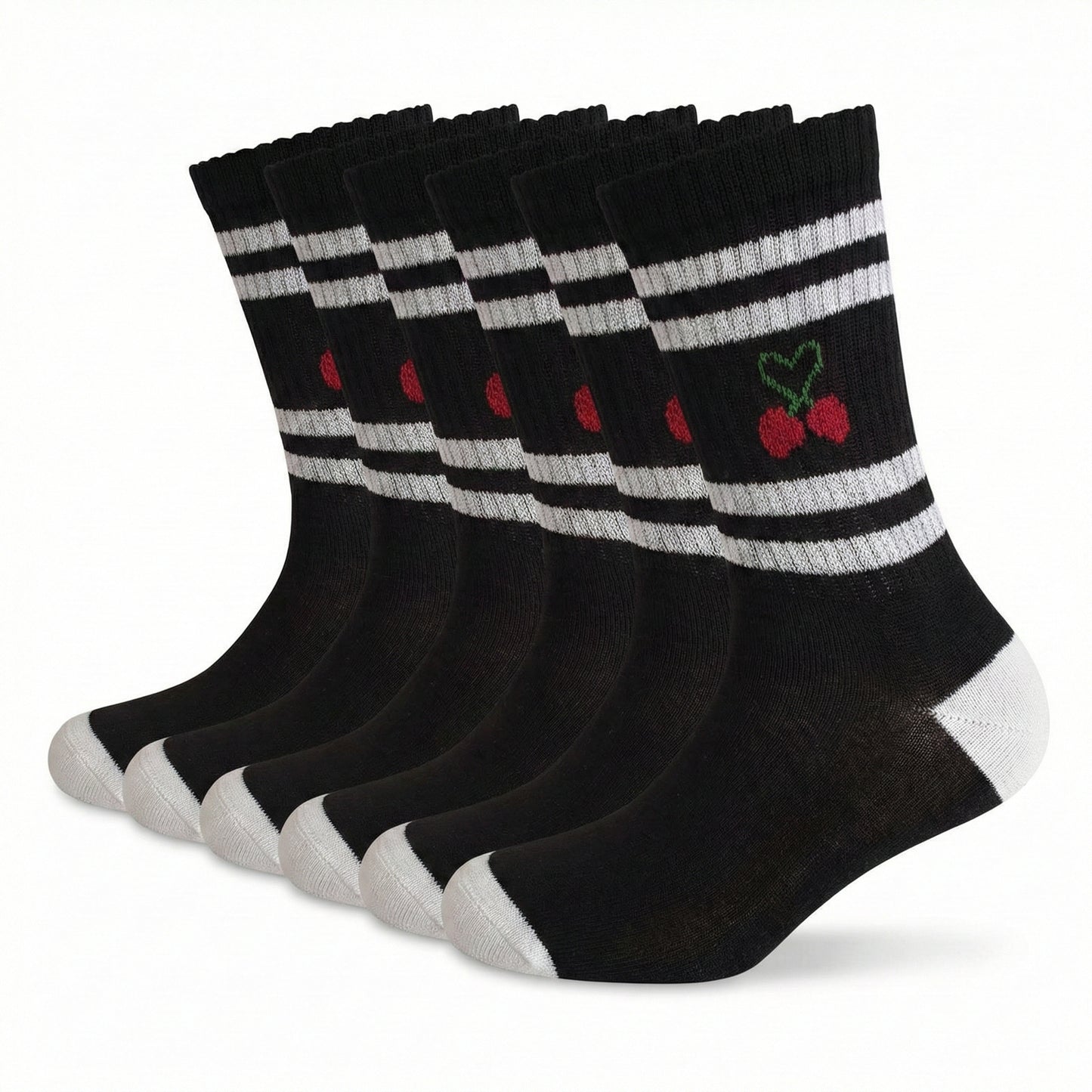 Motivsocken Cherry