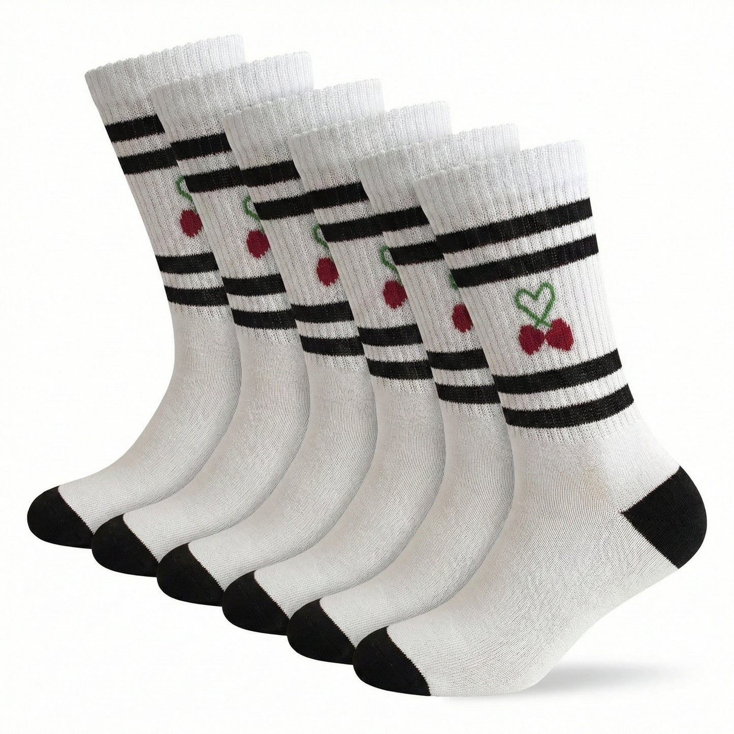 Motivsocken Cherry