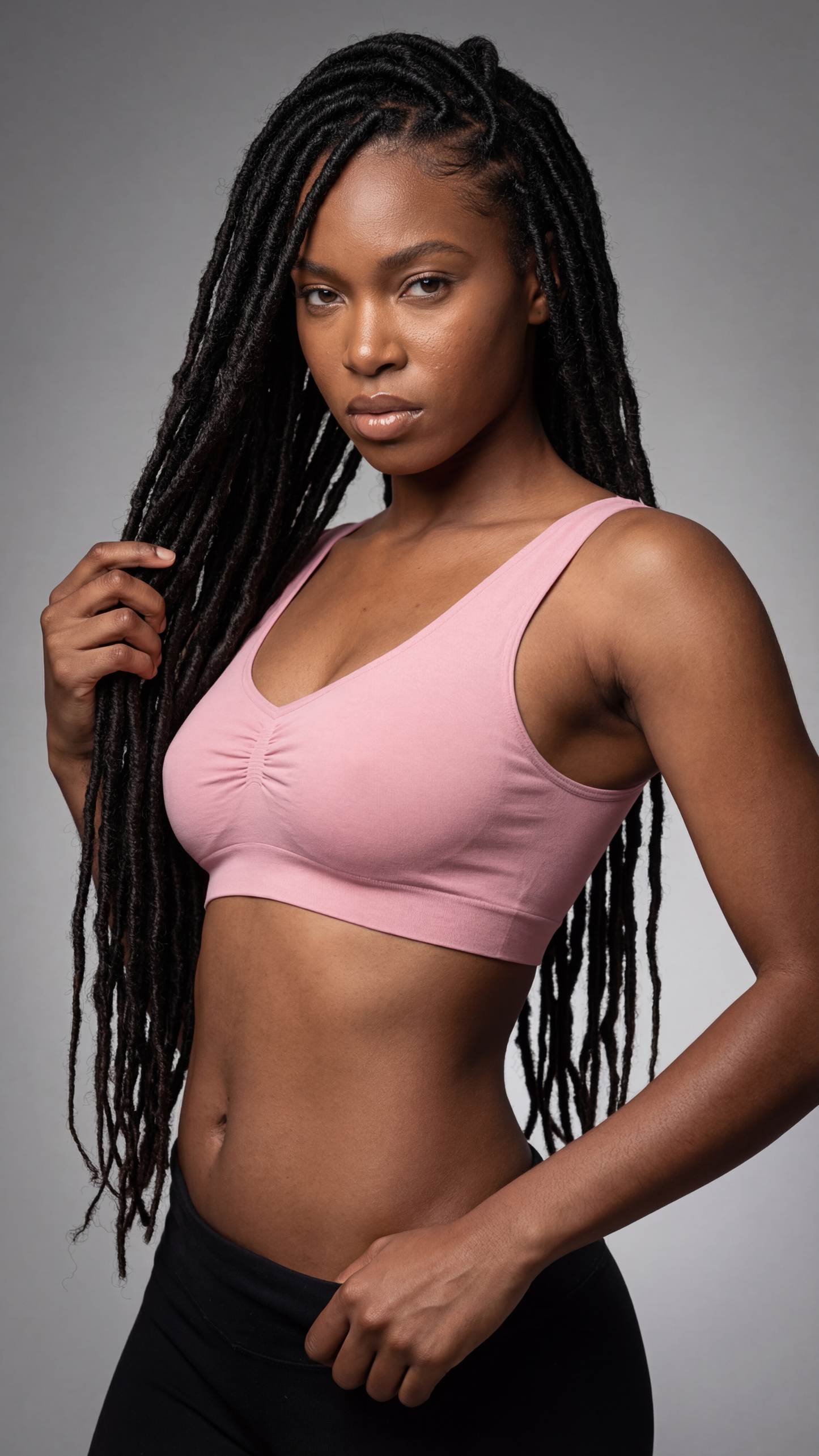 oaknox Damen Bustier nahtlos Sport-BH