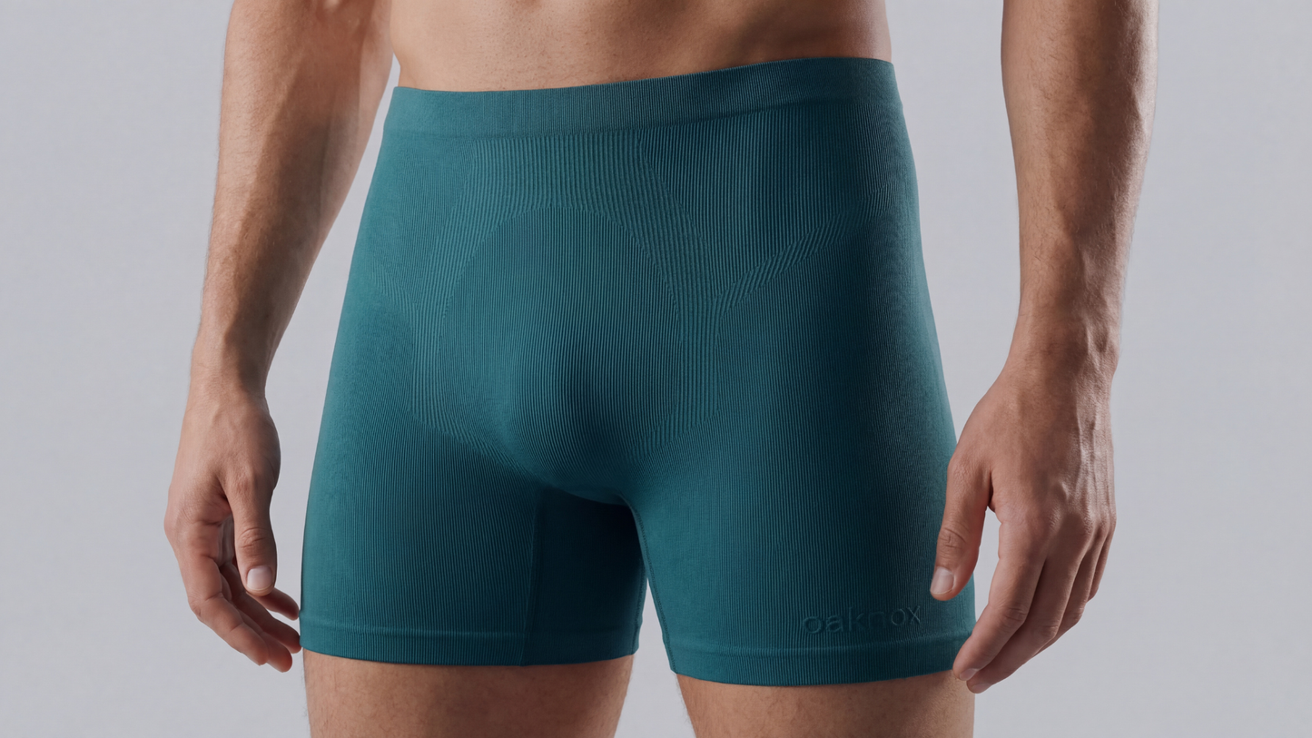 oaknox Herren Pants eng anliegend aus Feinripp