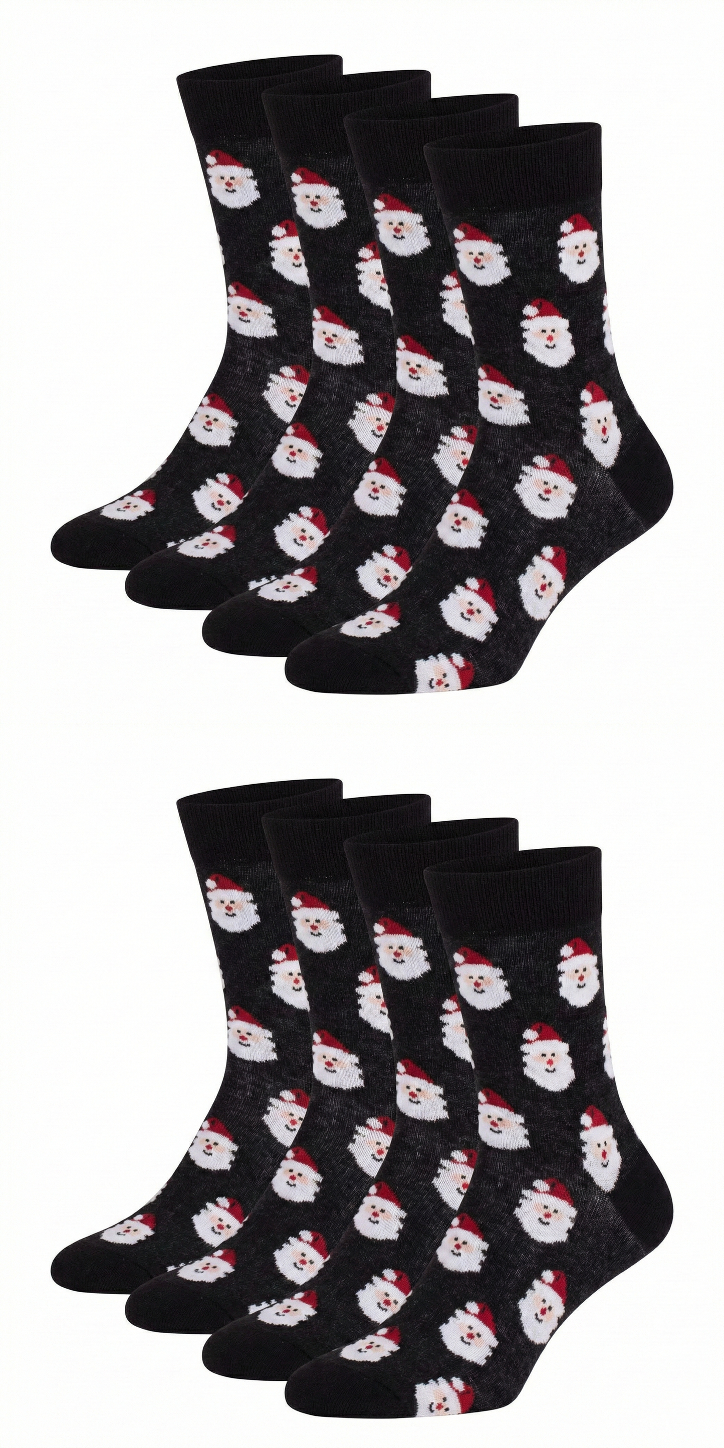 Ugly Christmas Socken "Santa" Bio Baumwolle