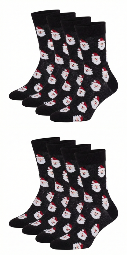 Ugly Christmas Socken "Santa" Bio Baumwolle