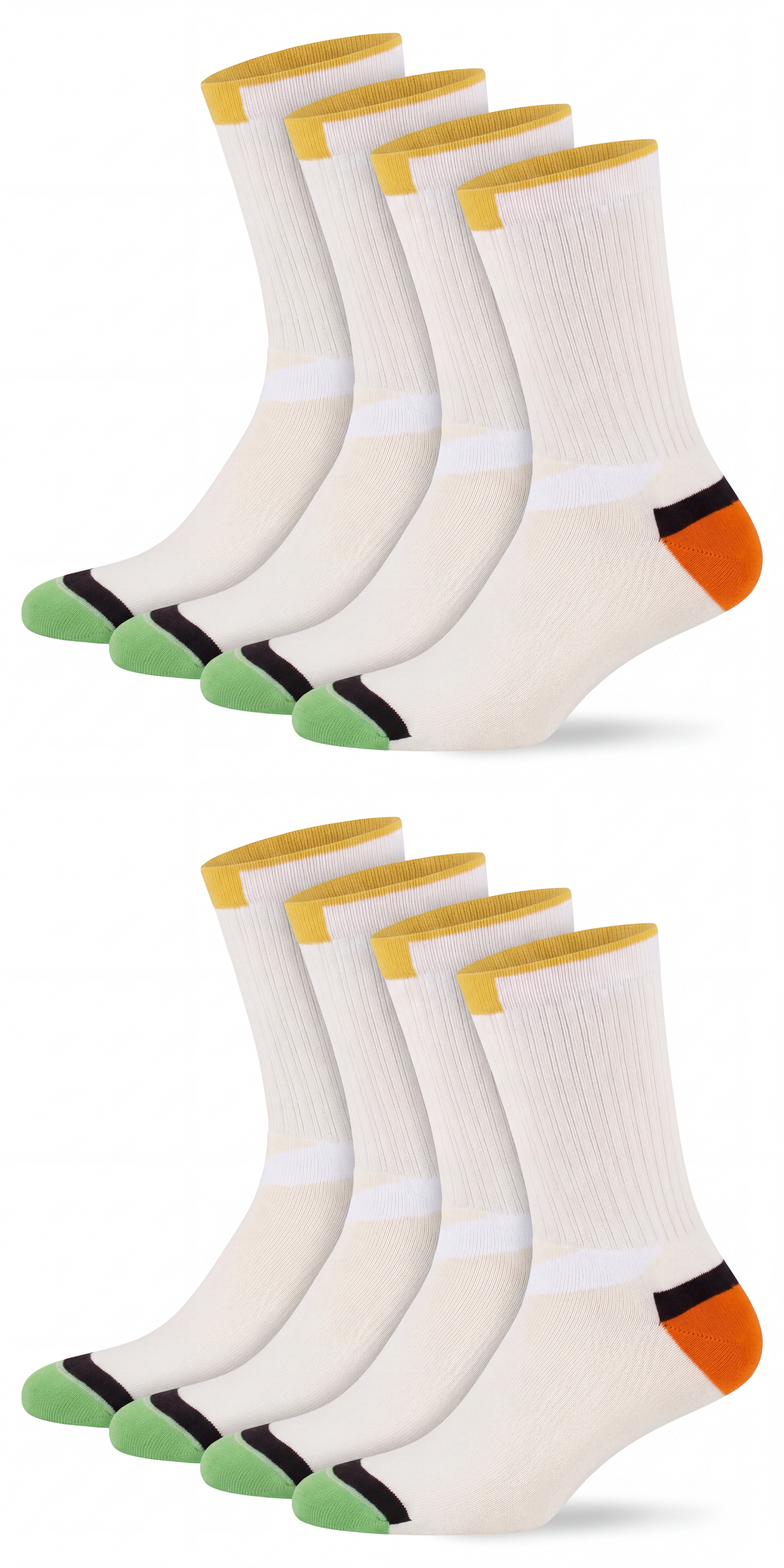 Sportsocke 3 farbig Bio-Baumwolle