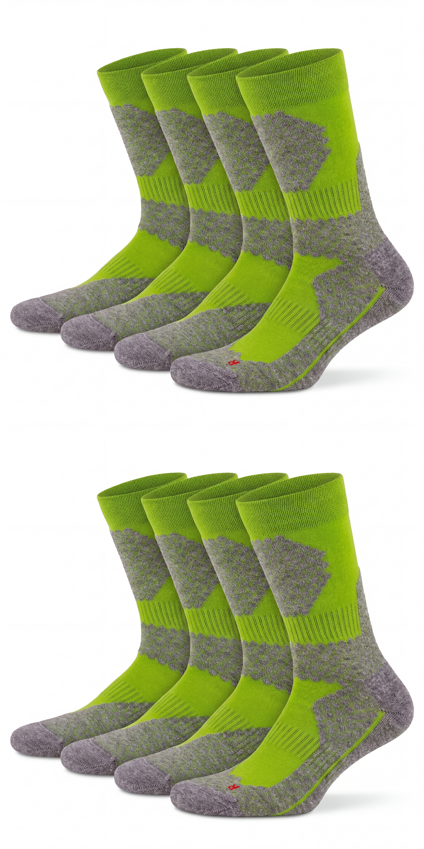 Bunte Trekking Socken All Season lang Merino