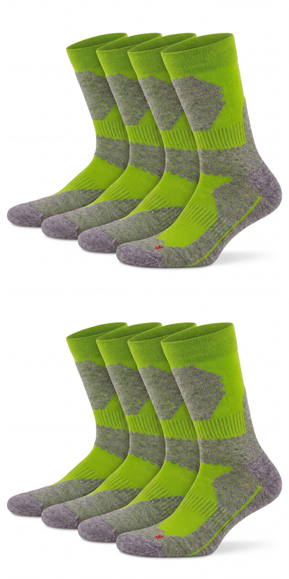 Bunte Trekking Socken All Season lang Merino