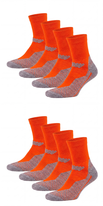 Bunte Trekking Socken kurz All Season Merino
