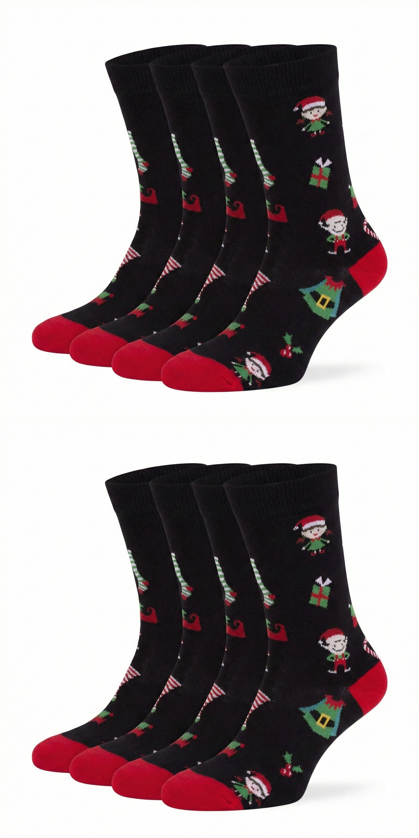 Ugly Christmas Socken "Elfen" Bio Baumwolle