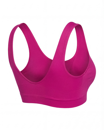 oaknox Damen Bustier nahtlos Sport-BH