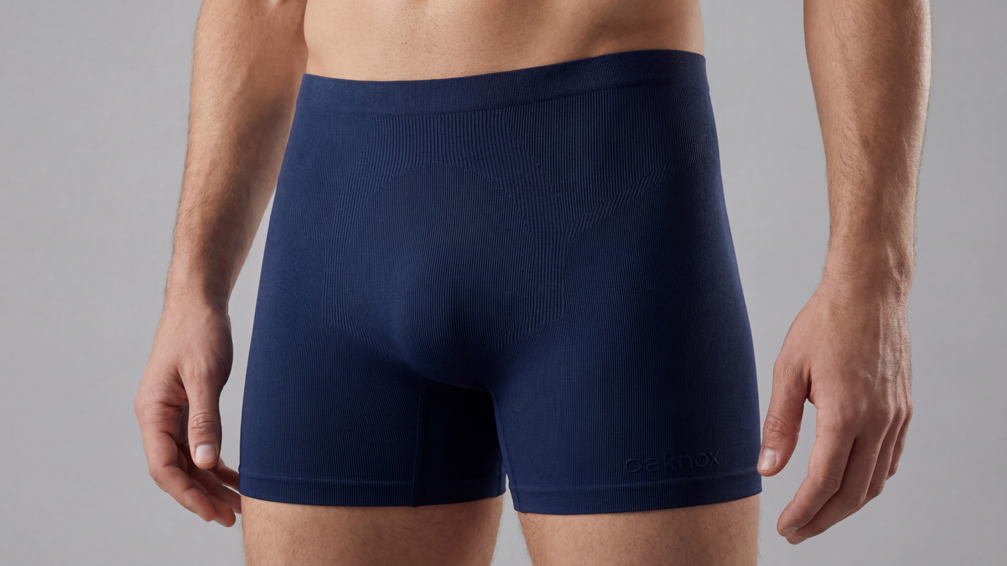 oaknox Herren Pants eng anliegend aus Feinripp