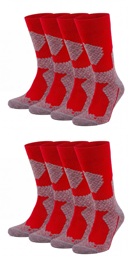 Bunte Trekking Socken All Season lang Merino