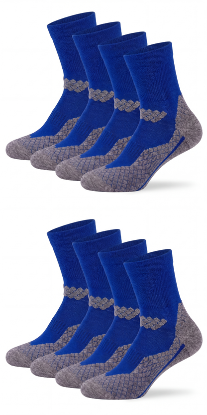 Bunte Trekking Socken kurz All Season Merino