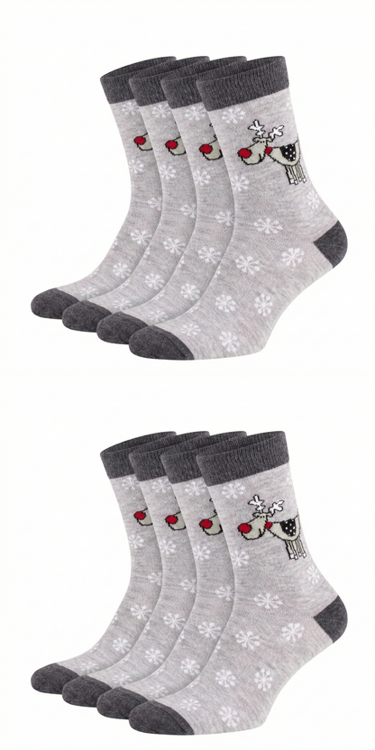 Ugly Christmas Socken "Rudi" Bio Baumwolle