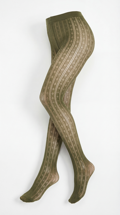 Damen Feinstrumpfhose Ajour