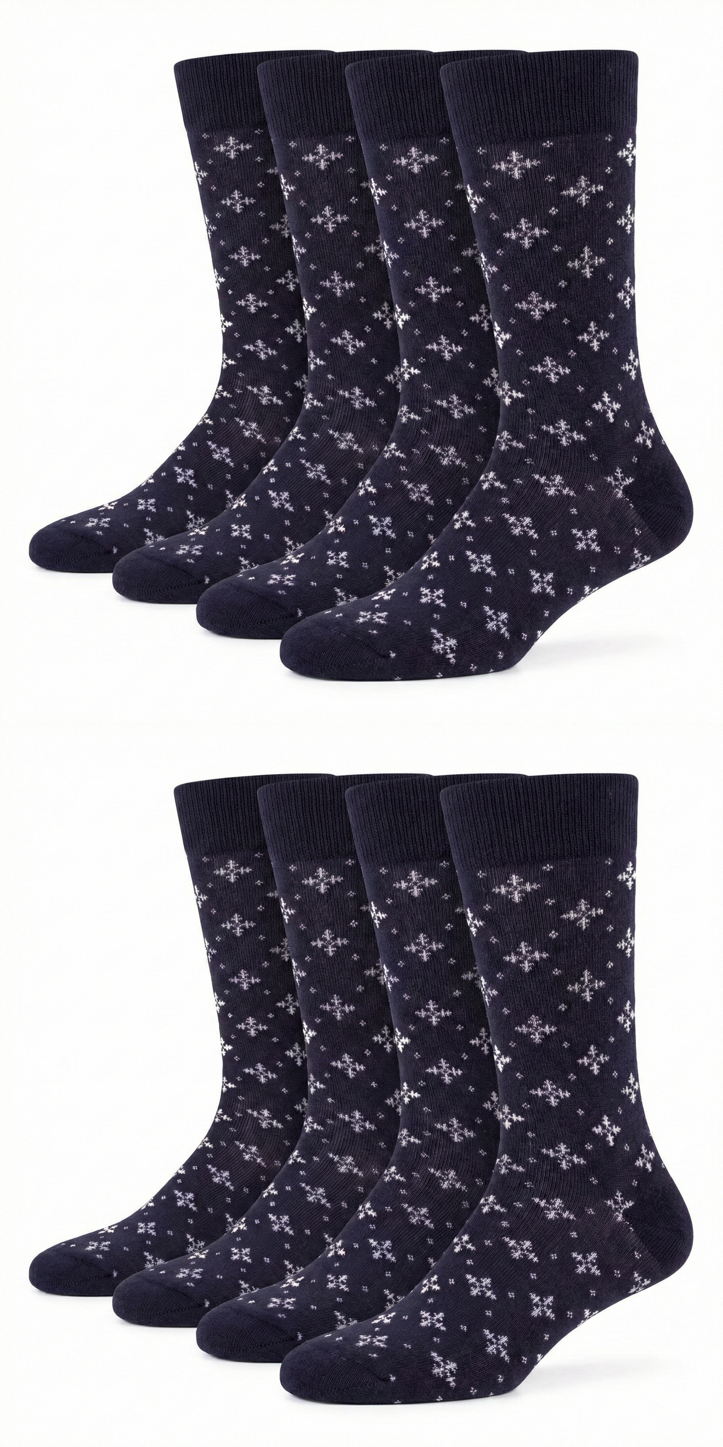 Ugly Christmas Socken "Snowflake" Bio Baumwolle