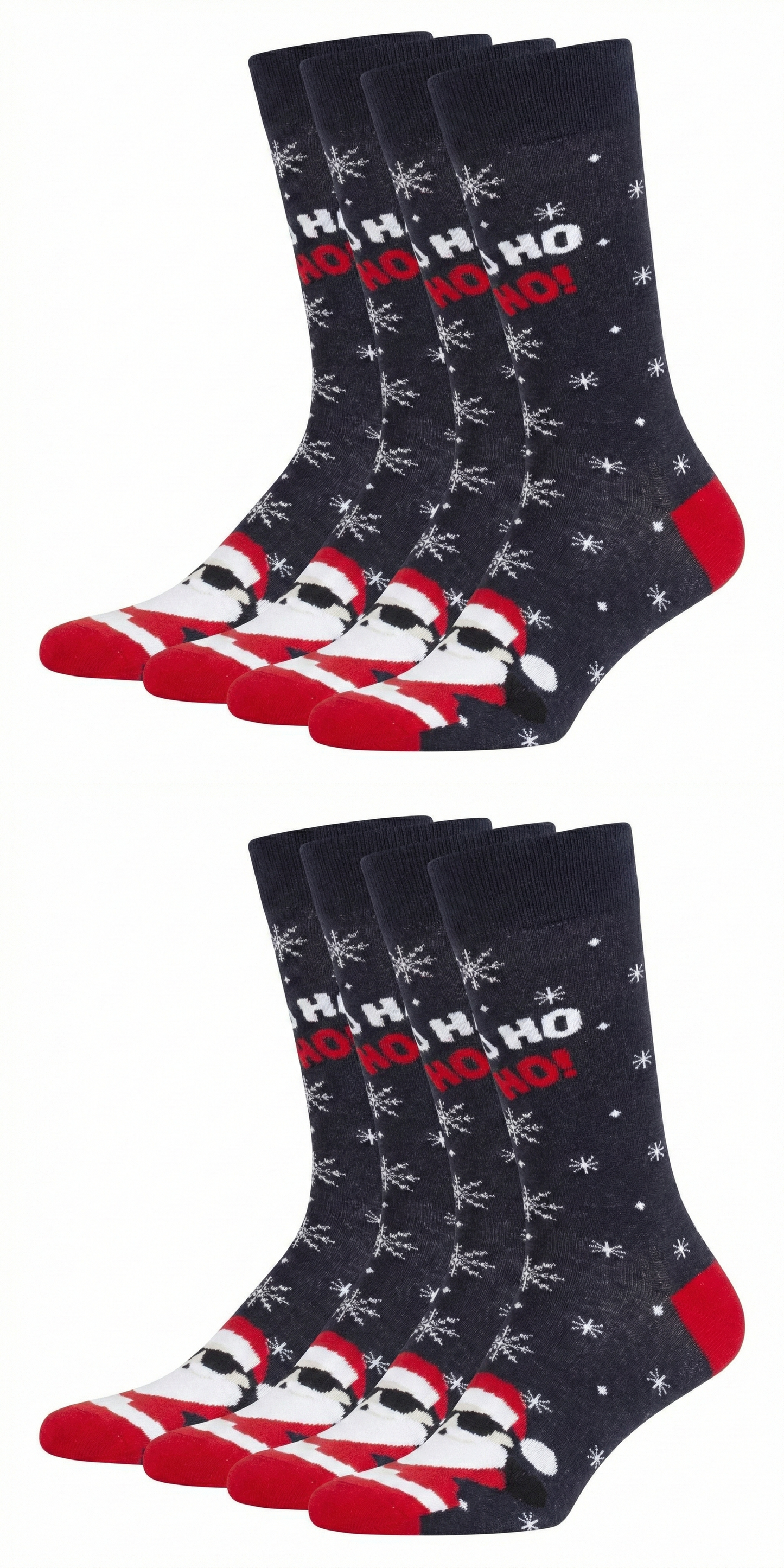 Ugly Christmas Socken "HoHoHo" Bio Baumwolle