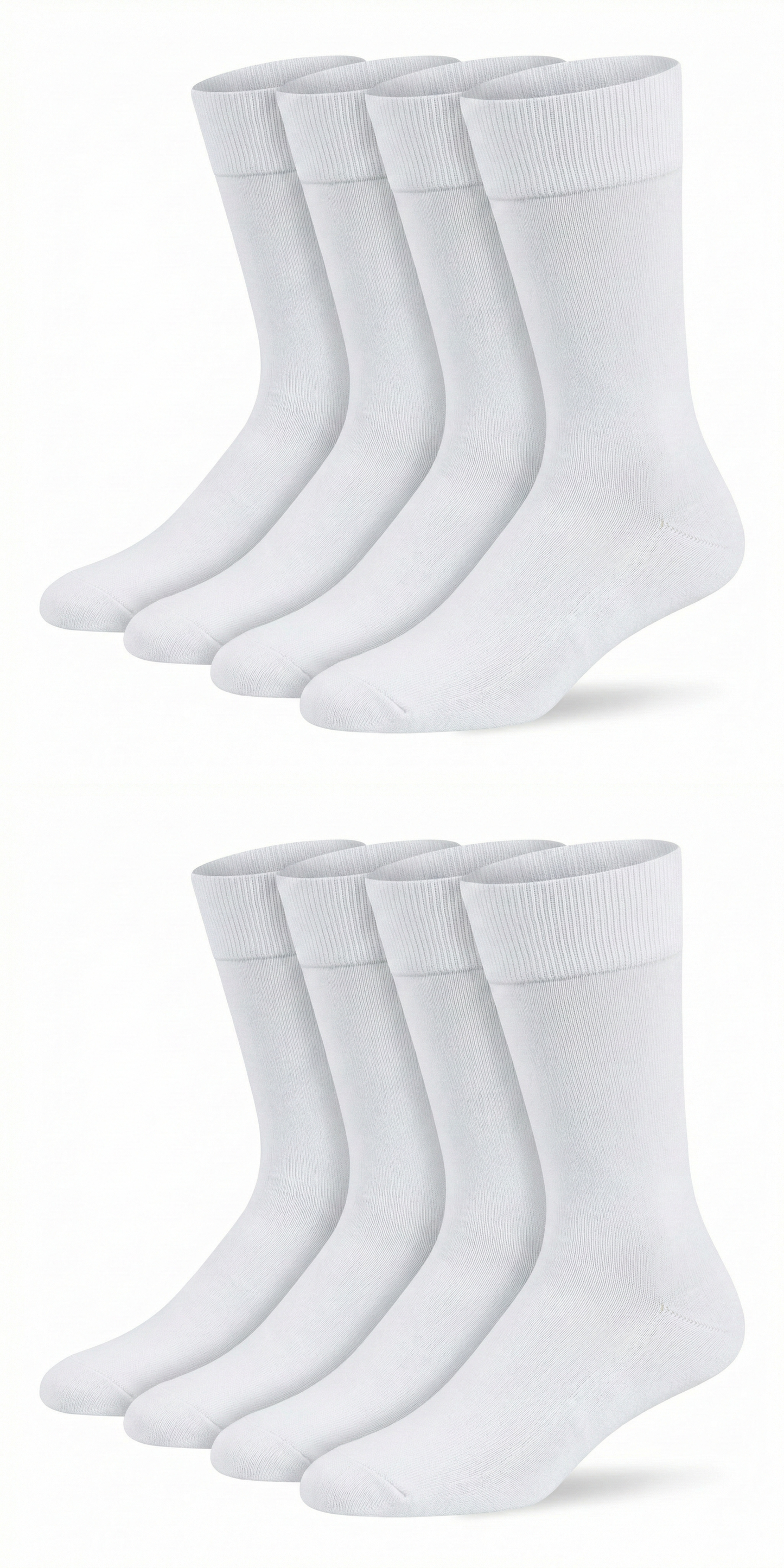 Arzt-Socken Weiss Bio Baumwolle