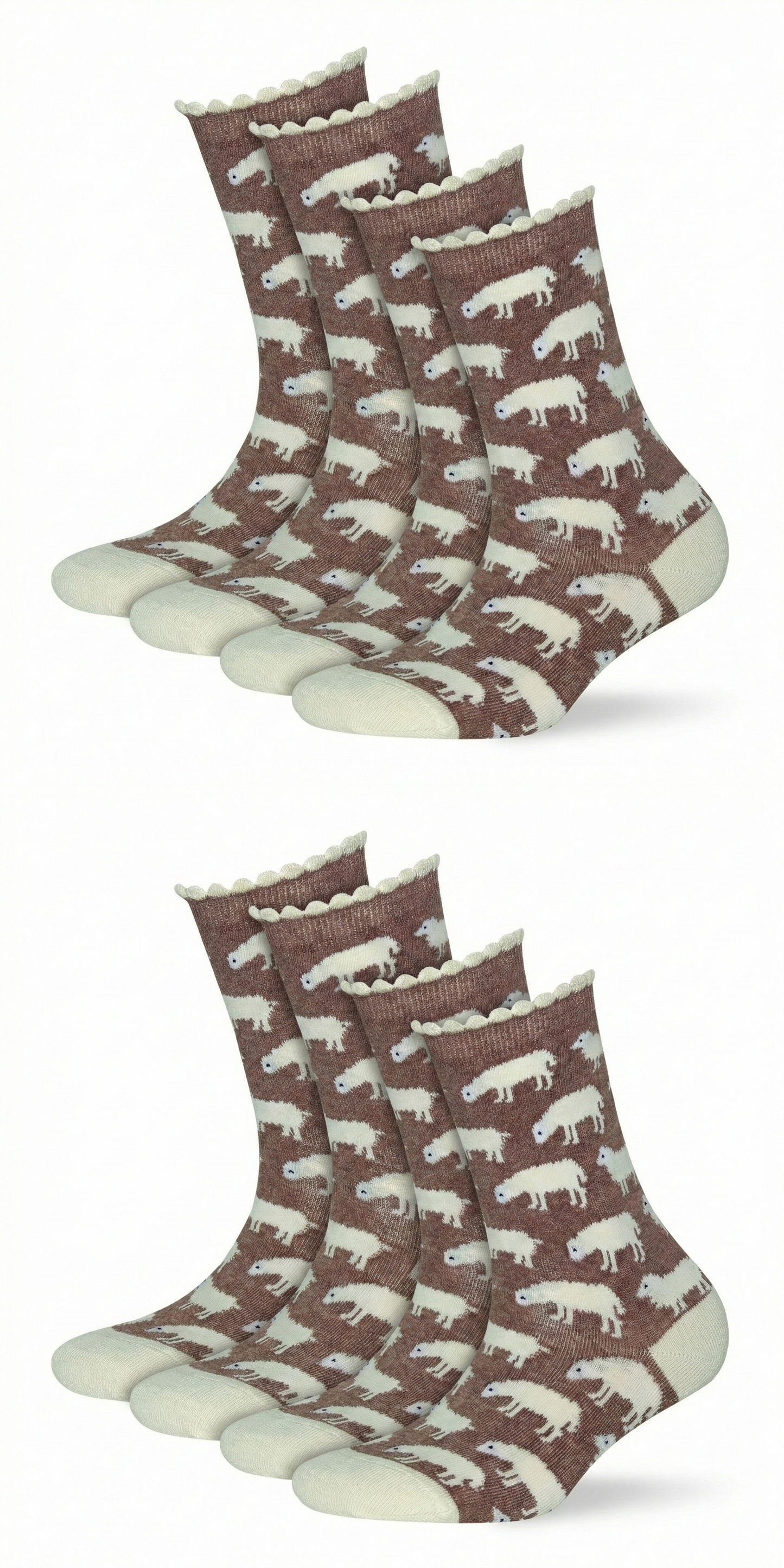 Motivsocken Schafe Bio Baumwolle