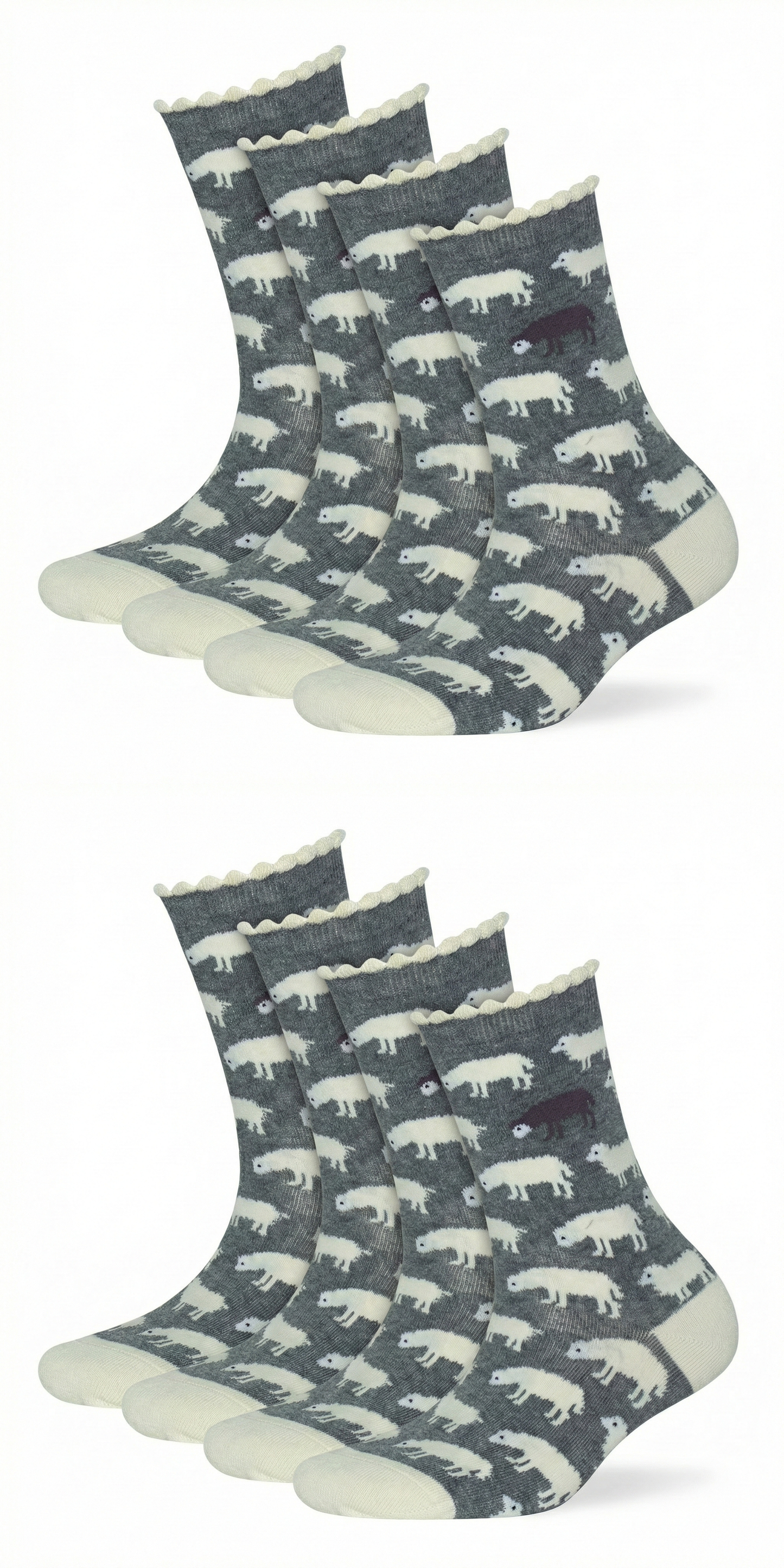 Motivsocken Schafe Bio Baumwolle