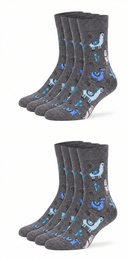 Motivsocken Lamas Bio Baumwolle