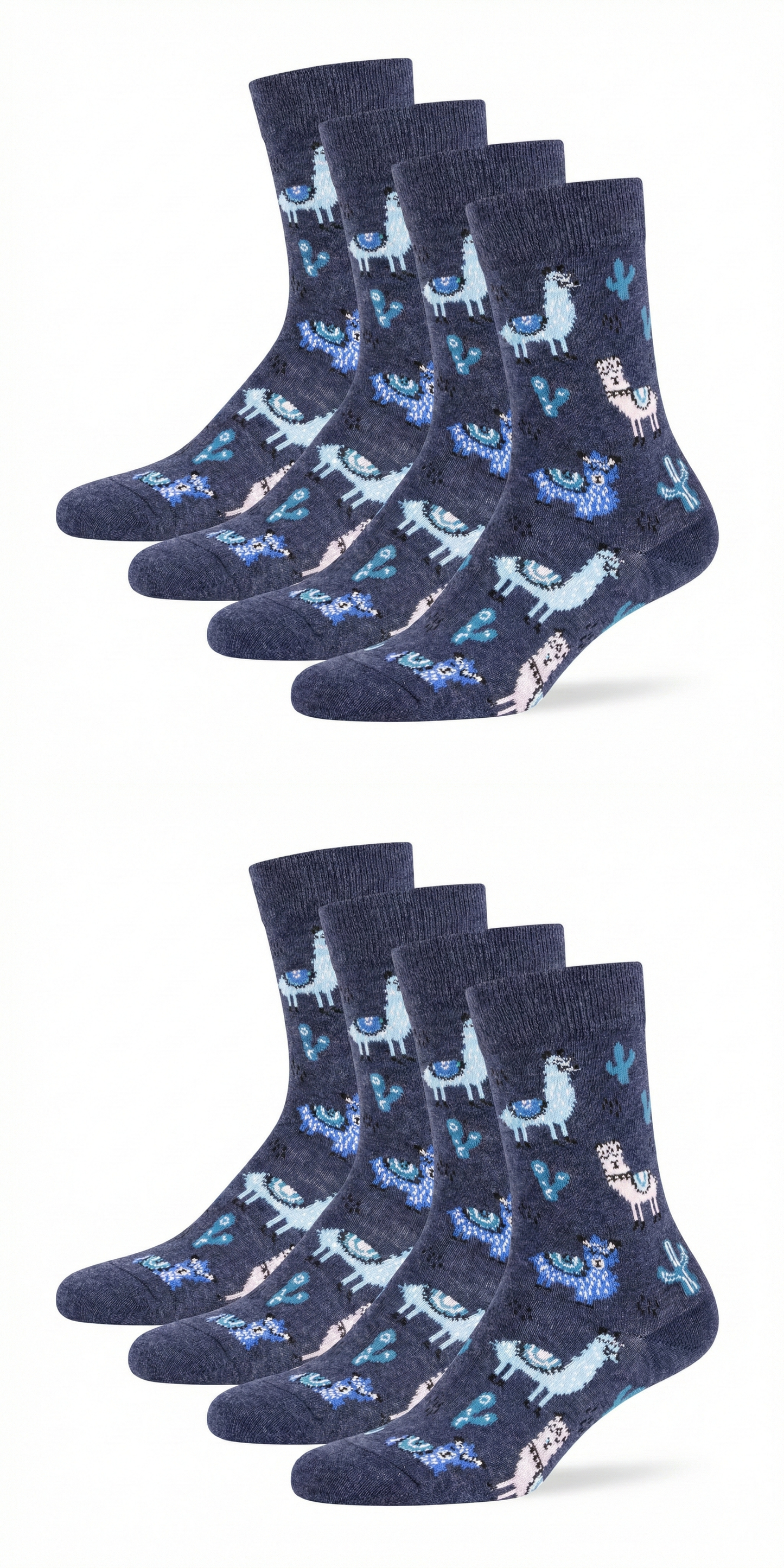 Motivsocken Lamas Bio Baumwolle