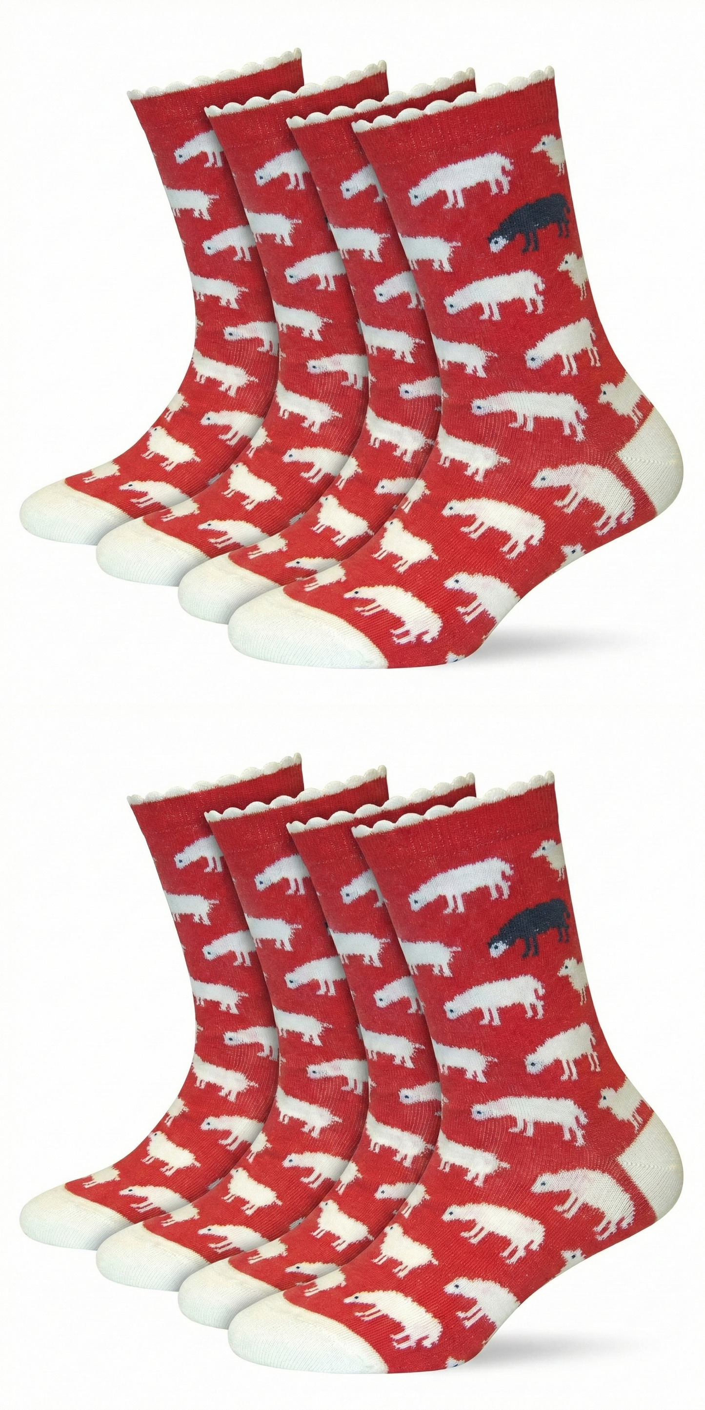 Motivsocken Schafe Bio Baumwolle