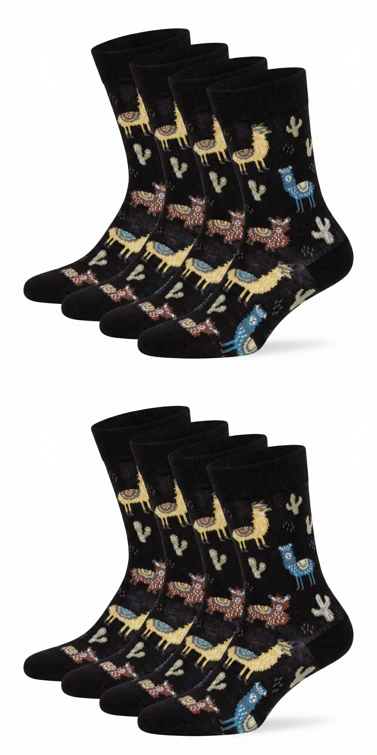 Motivsocken Lamas Bio Baumwolle