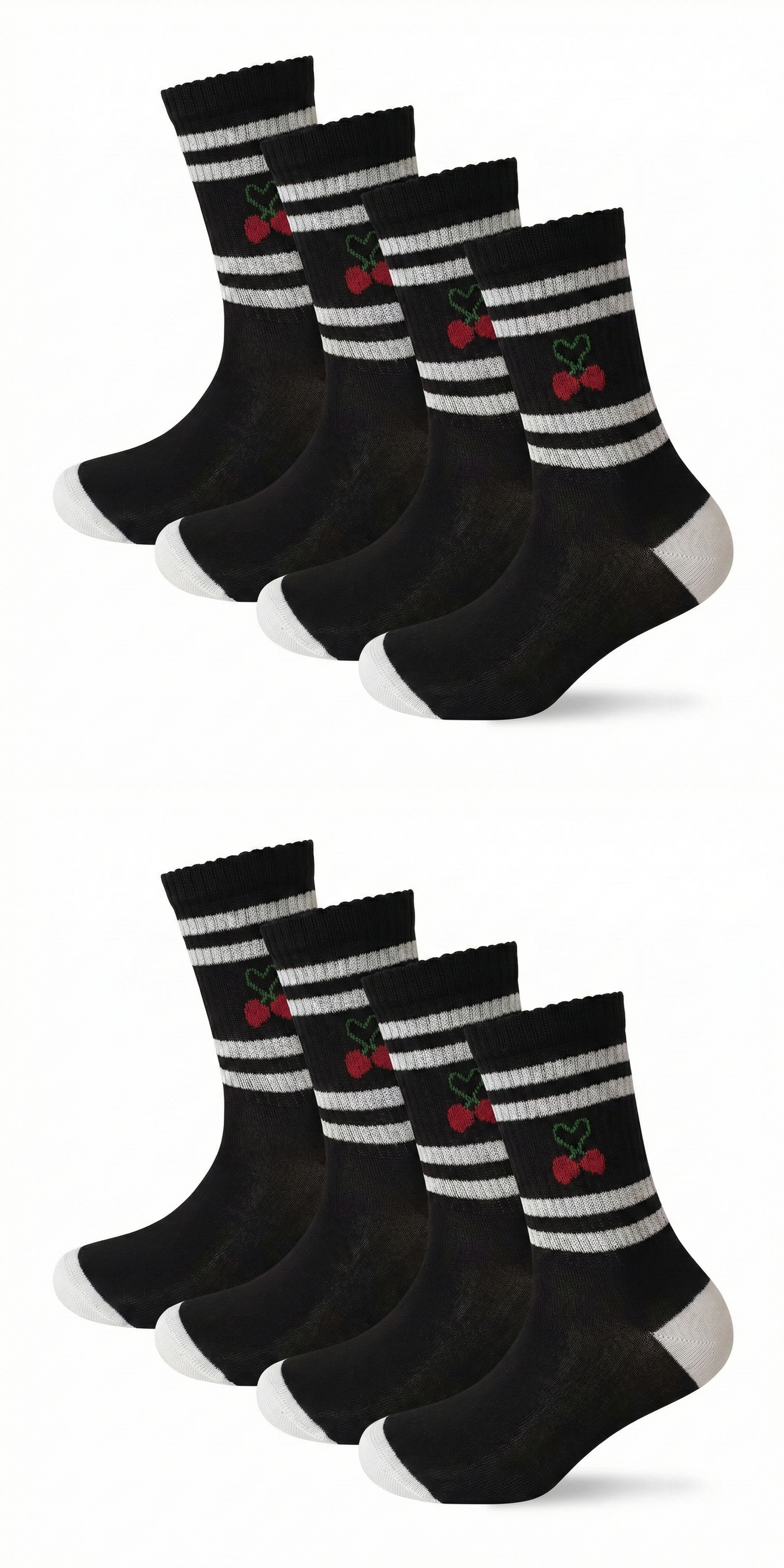 Motivsocken Cherry