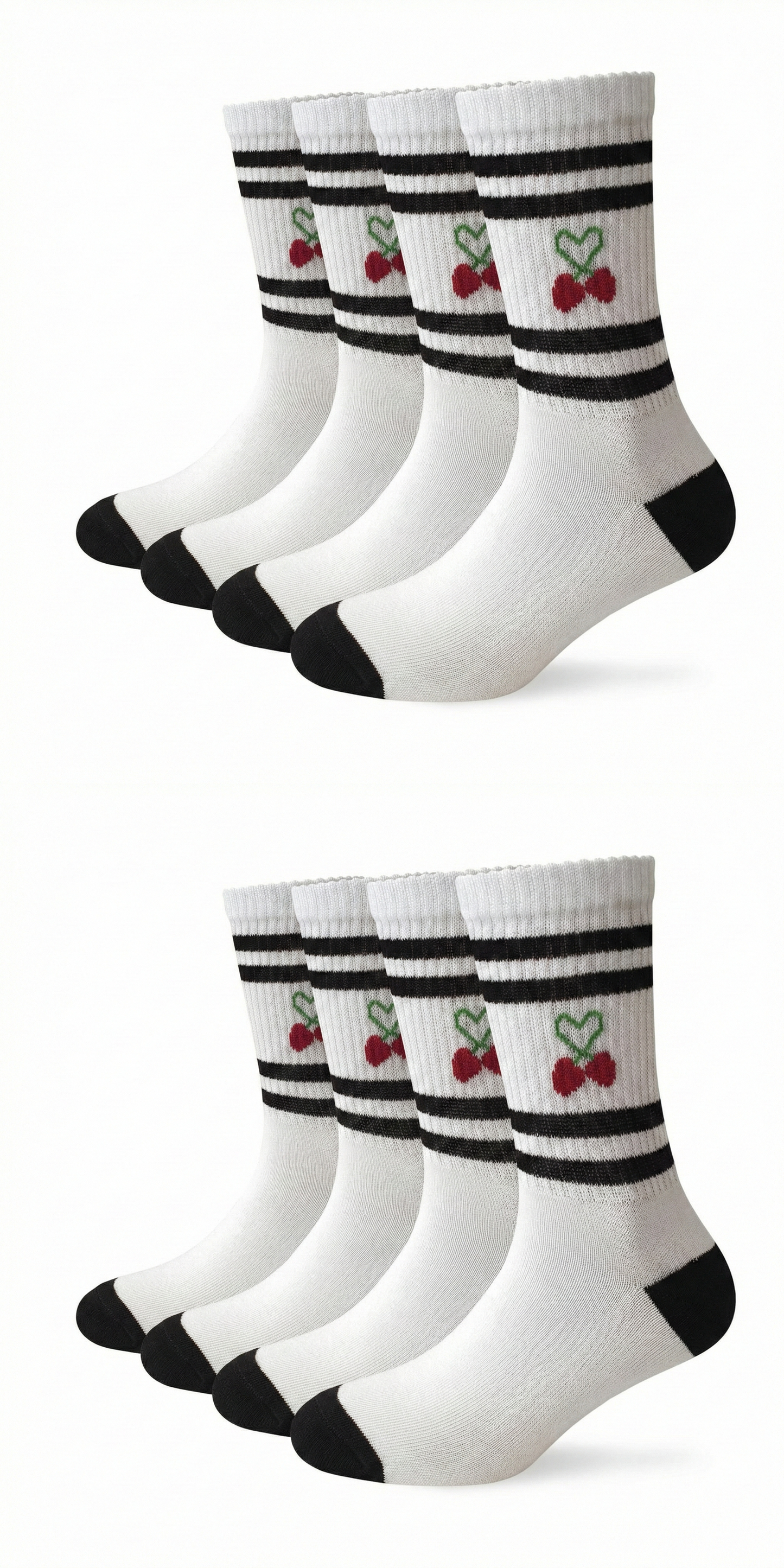 Motivsocken Cherry