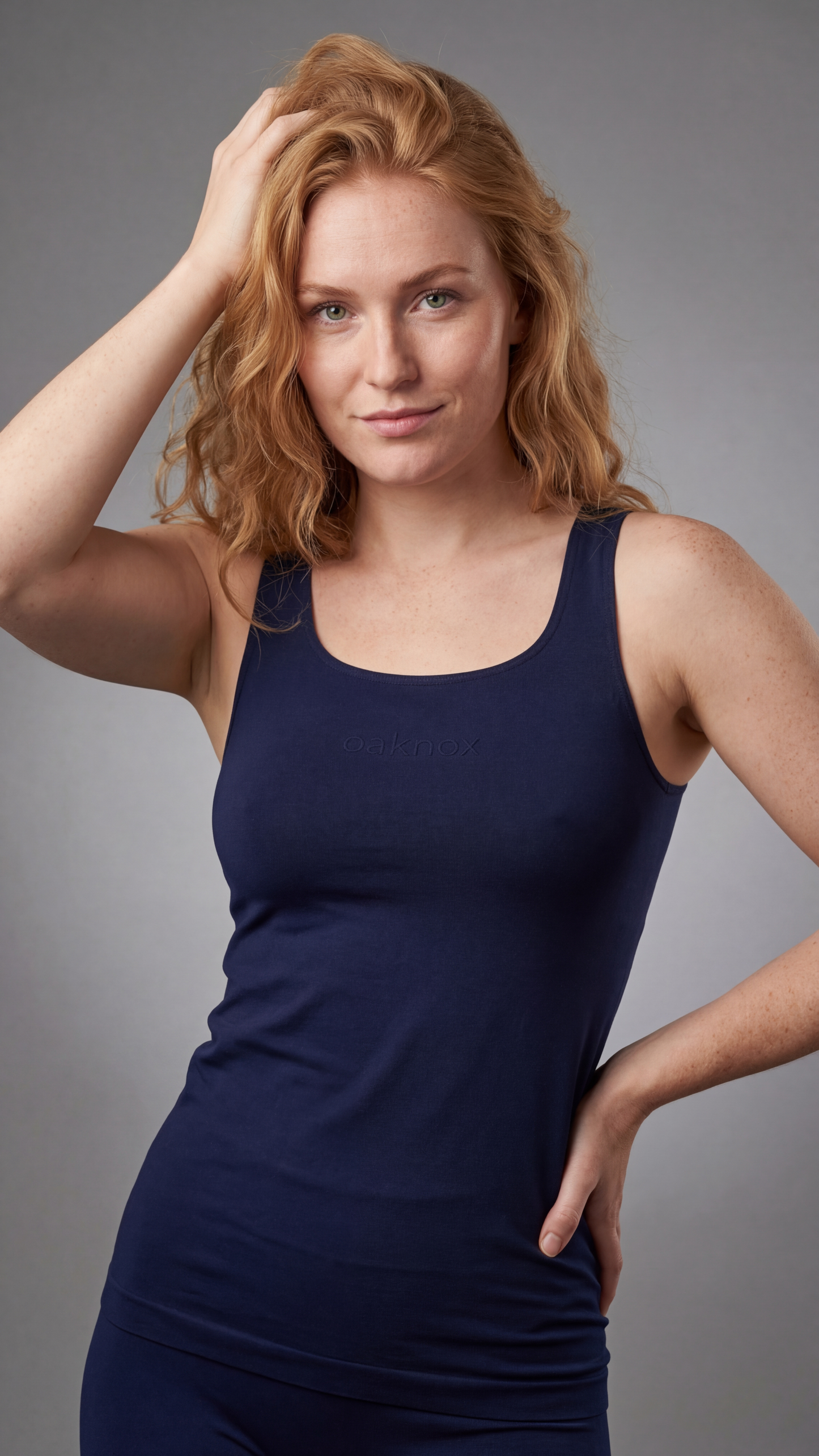 oaknox Damen Trägershirt nahtlos Sensil