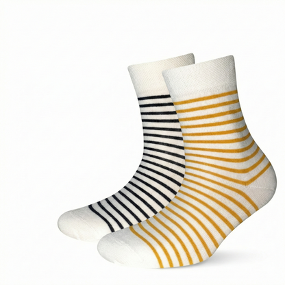 Damen kurze Socken 2er Pack Bio Baumwolle