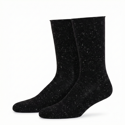 Damen Glamour Socken aus Baumwolle 2er Pack